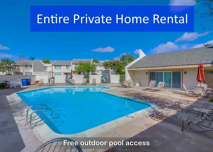 Entire Modern 4-Bedroom Home W Pool, King Bed, Garage, Prime Location